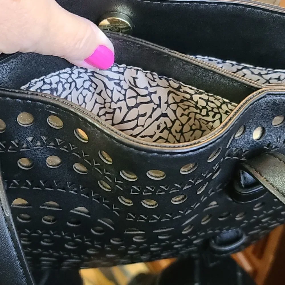 Max Edition Large Satchel with Cutouts